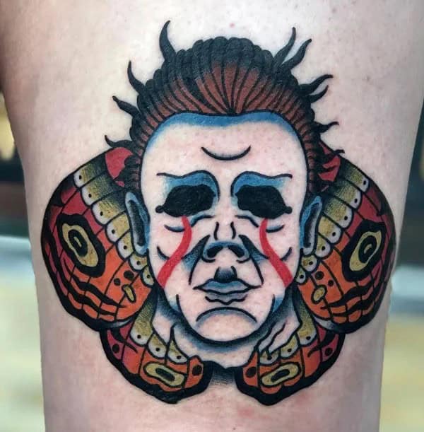 Michael Myers House Tattoo