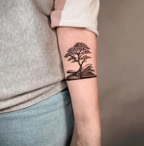 Simple Tree Of Life Tattoo