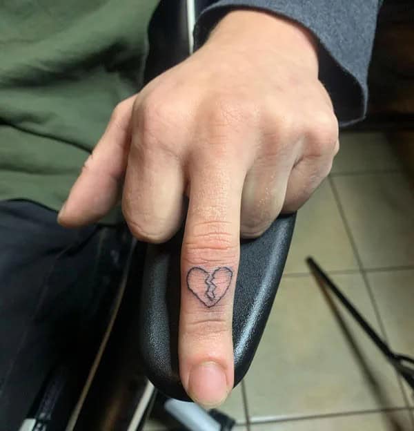 More Broken Heart Tattoos To Wear This Year