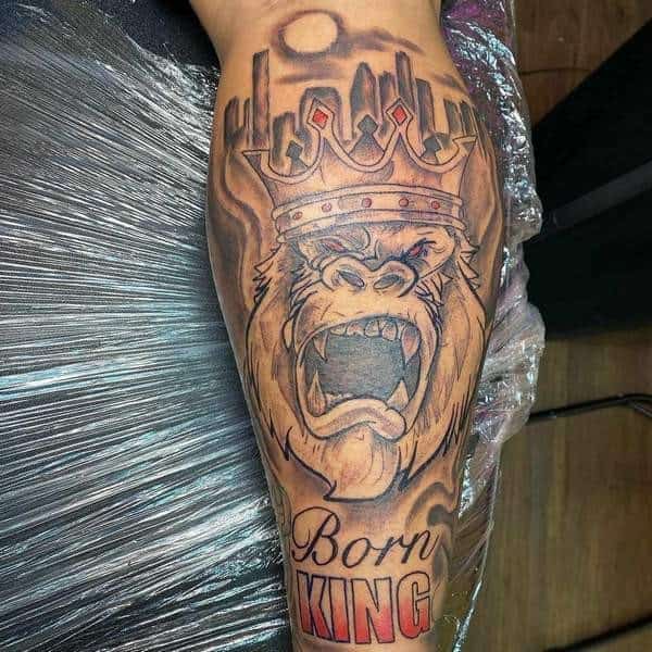 King Gorilla Tattoo