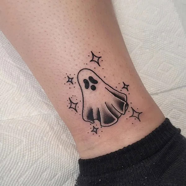 Ghostface Tattoo On Arm