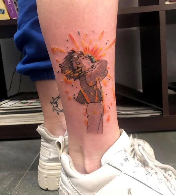 Sleeve Howl’s Moving Castle Tattoo