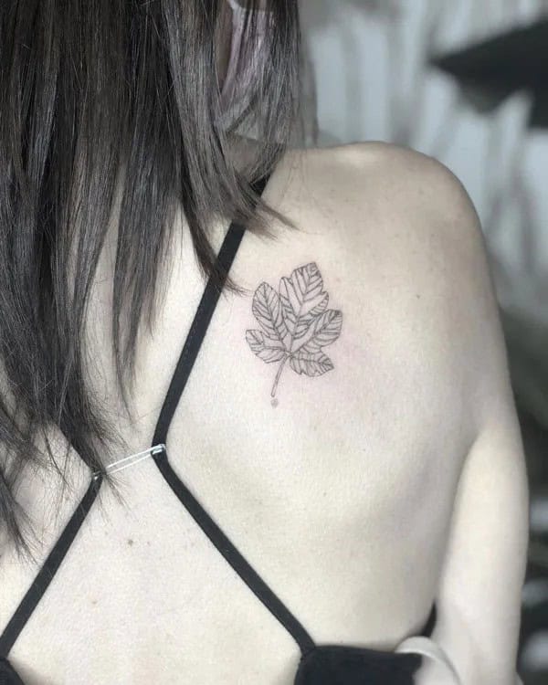 74 Artistic Leaf Tattoo Ideas To Embrace Nature - Pretty Upgrade