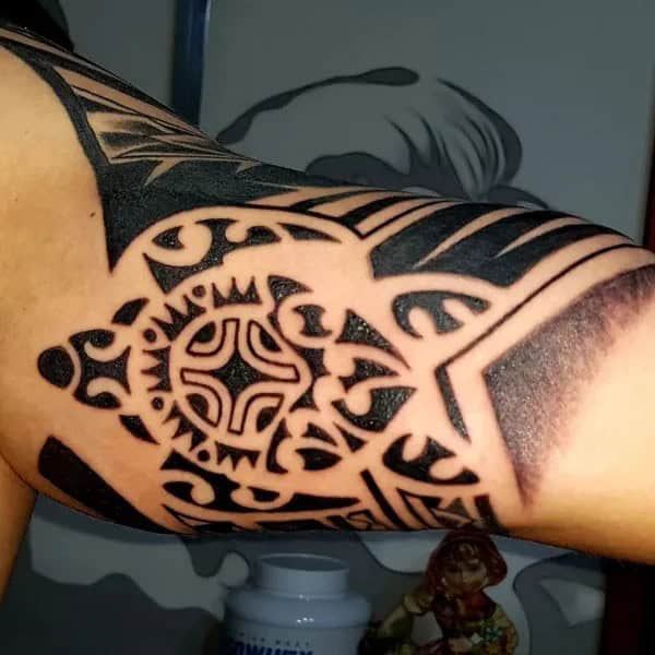 Bicep Tribal Tattoo