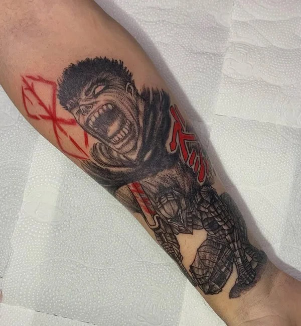 Berserk Guts Tattoo