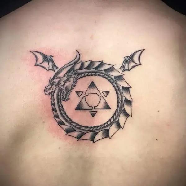 Fullmetal Alchemist Ouroboros Tattoo