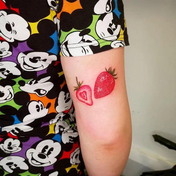 More Designs of Strawberry Tattoos To Check Out This Instant