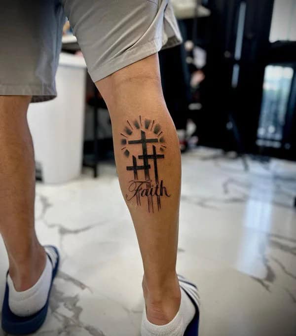 Faith Cross Tattoo