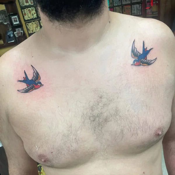 Sparrow Tattoo Ideas for Men