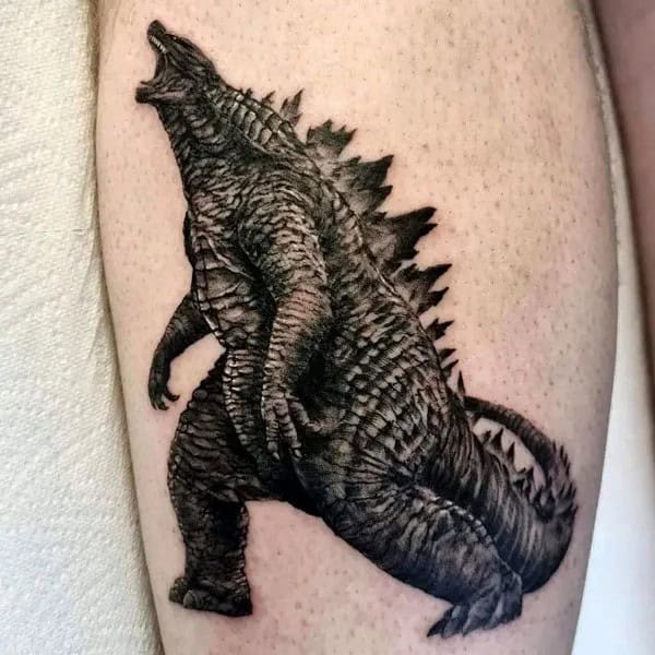 Legendary Godzilla Tattoo