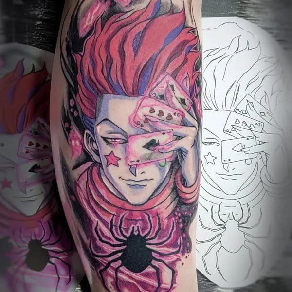 Hisoka Morow Tattoo