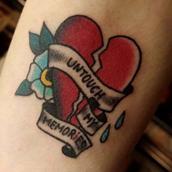 More Broken Heart Tattoos To Wear This Year