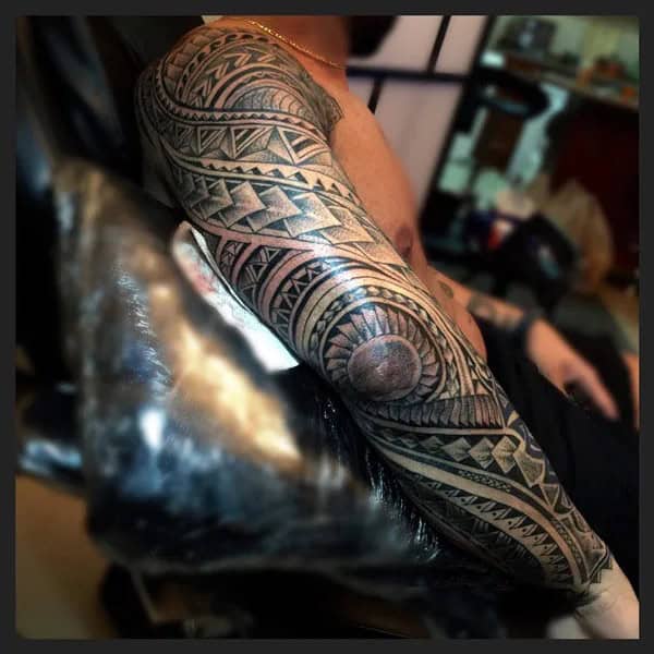 Tribal Sleeve Tattoo