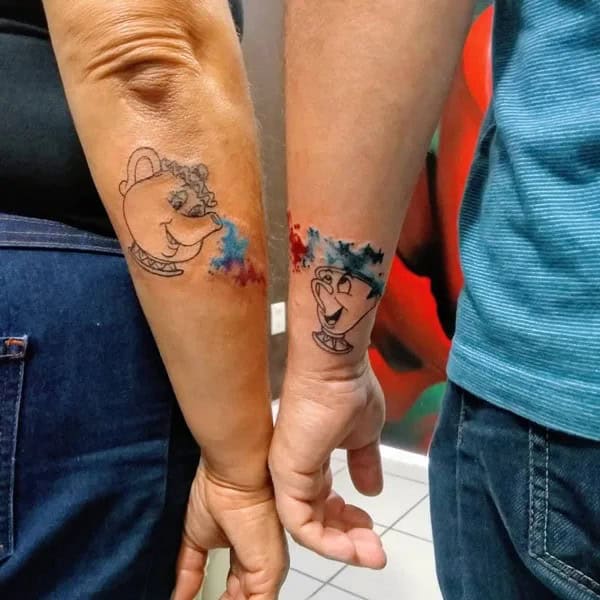 Mother Son Disney Tattoo