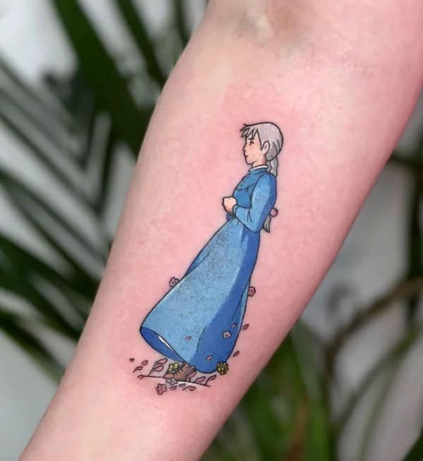 Sophie Howl’s Moving Castle Tattoo