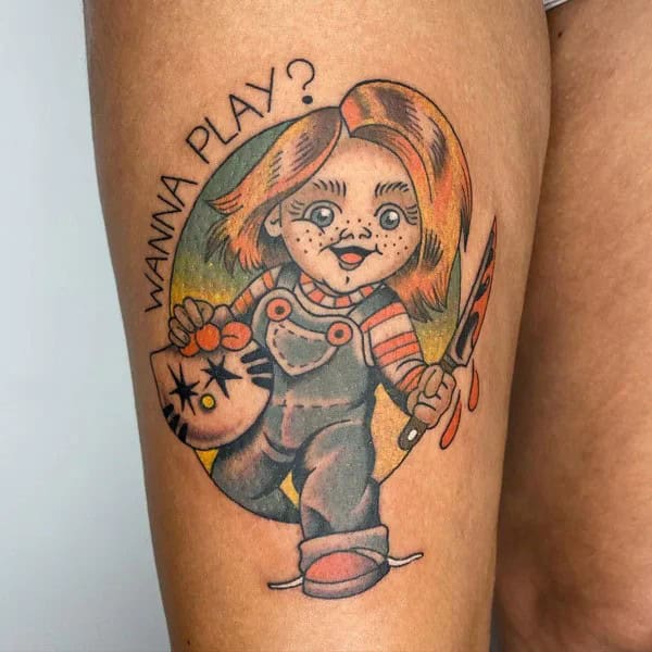 More Chucky Tattoos To Wear This Year