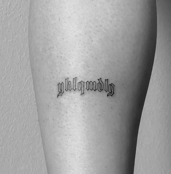 More “YHLQMDLG” Tattoo Designs That Are On The Trend!