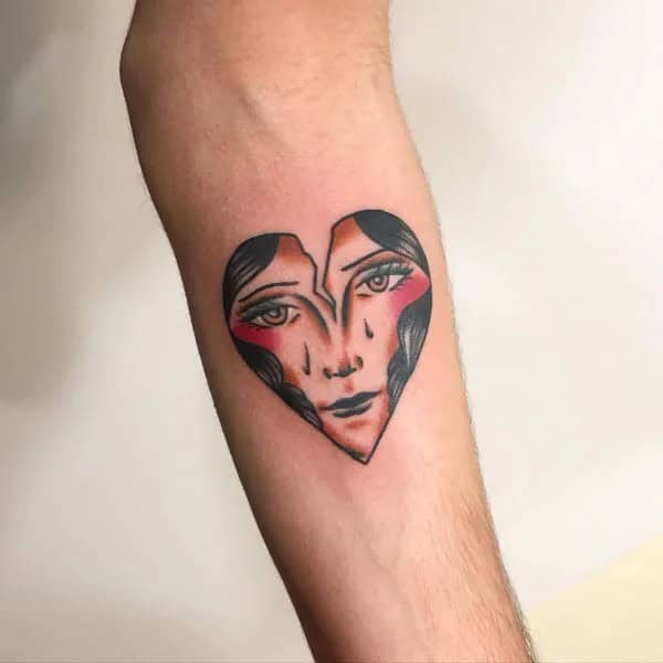 More Broken Heart Tattoos To Wear This Year