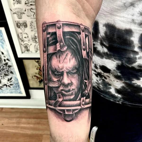 Old School Horror Tattoo