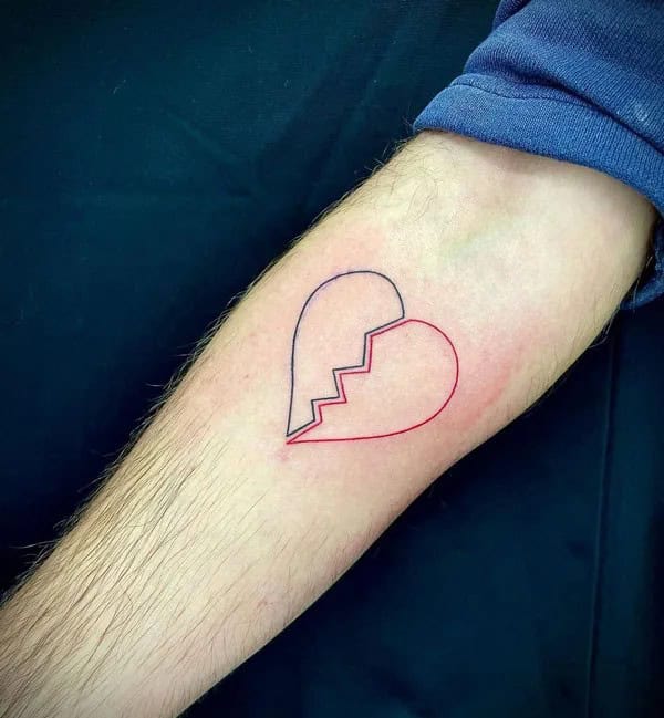 More Broken Heart Tattoos To Wear This Year