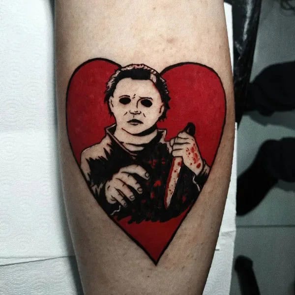 Michael Myers House Tattoo