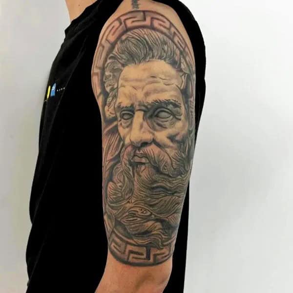 Poseidon Arm Tattoo