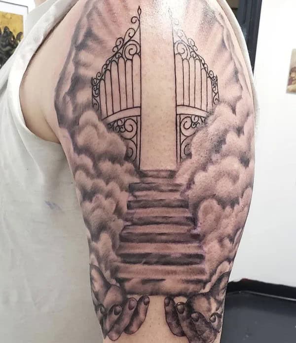 More Unique Stairway To Heaven Tattoo Ideas To Wear in 2024