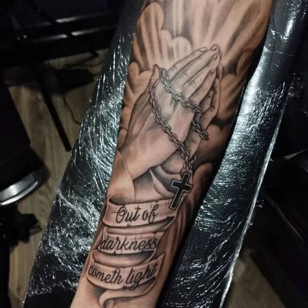 Christian Forearm Tattoo