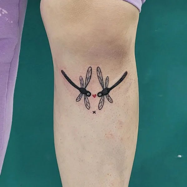 More Sublime Entries Of Dragonfly Tattoos