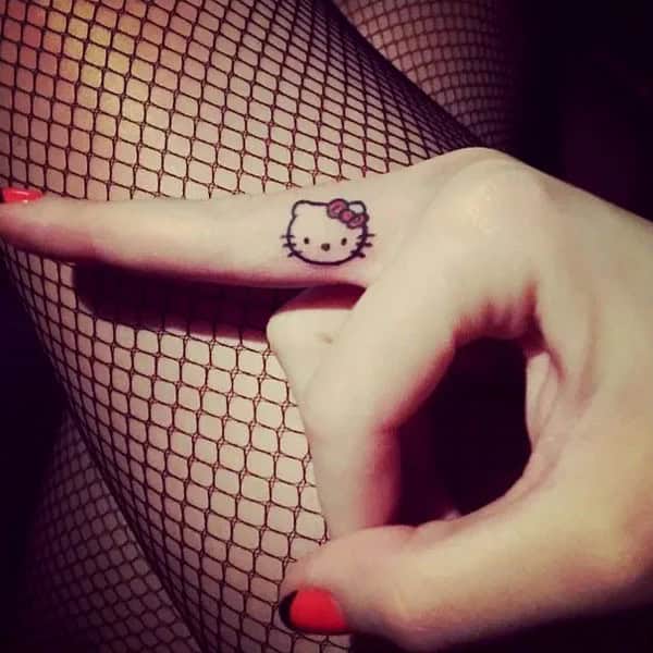 Katy Perry’s Hello Kitty Tattoo