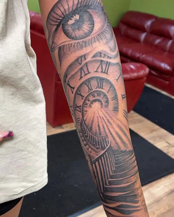 More Unique Stairway To Heaven Tattoo Ideas To Wear in 2024