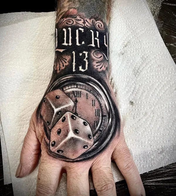 Lucky 13 Tattoo