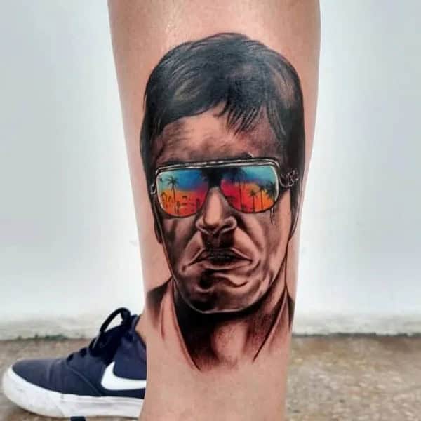 Al Pacino Scarface Tattoo