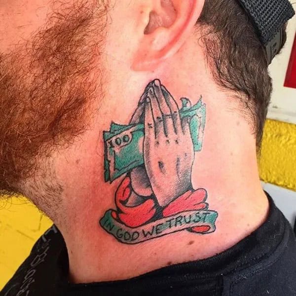 More “In God, We Trust” Tattoos To Dismiss Feelings Of Despair