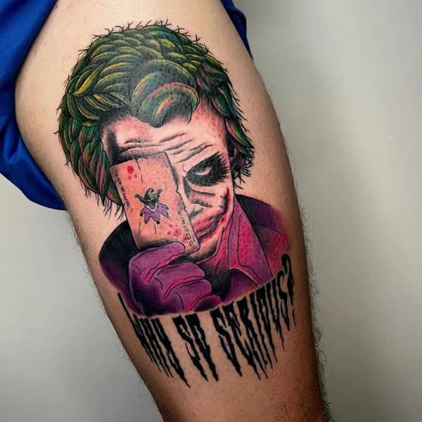 A Deep Dive Into Joker Tattoos: What It Means In The Tattoo World