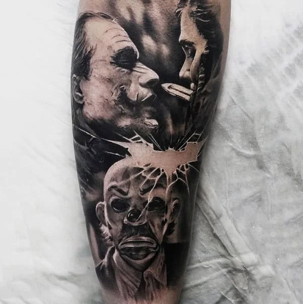 Dark Knight Joker Tattoo