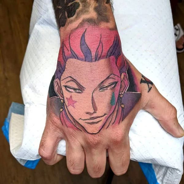 Hisoka Morow Tattoo