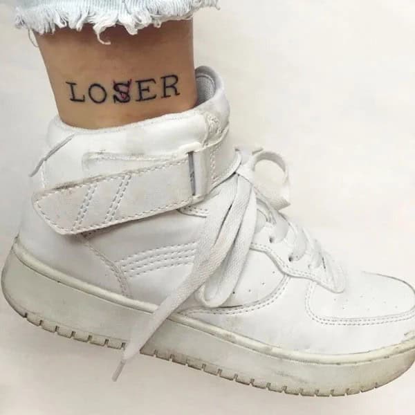 Evil Loser Lover tattoo