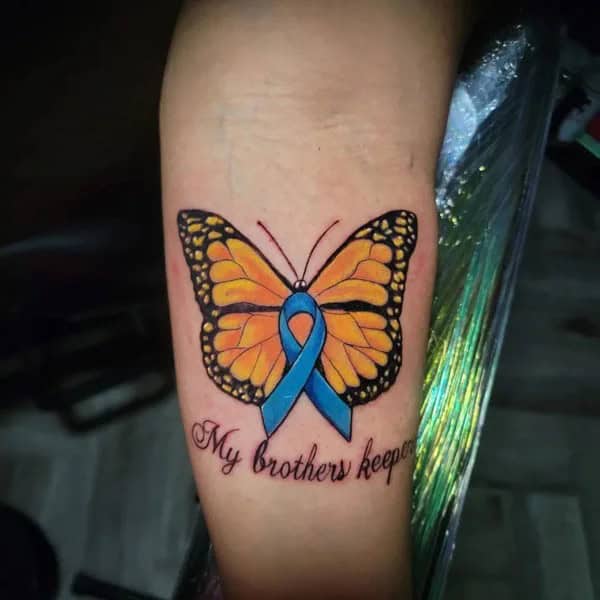 My Brother’s Keeper Cancer Tattoo