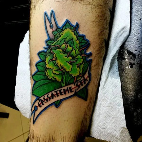 Weed Bud Tattoo