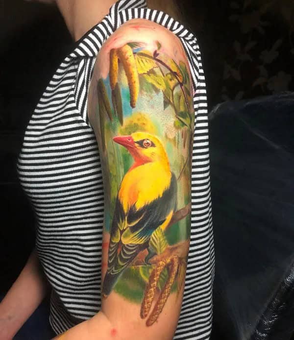 Realistic Nature Tattoo