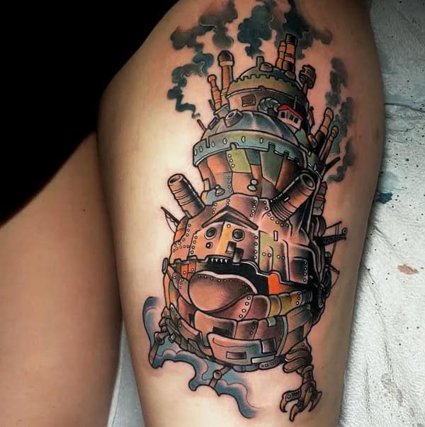 A Closer Look Into The Meaning Of Howl’s Moving Castle Tattoos