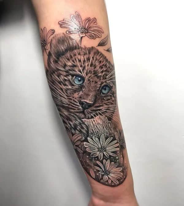 Baby Jaguar Tattoo