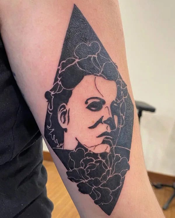 Michael Myers House Tattoo