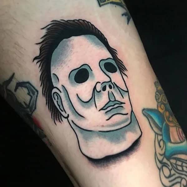 Michael Myers House Tattoo