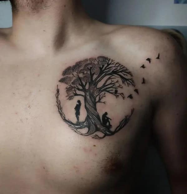 Motherhood Tree Of Life Tattoo