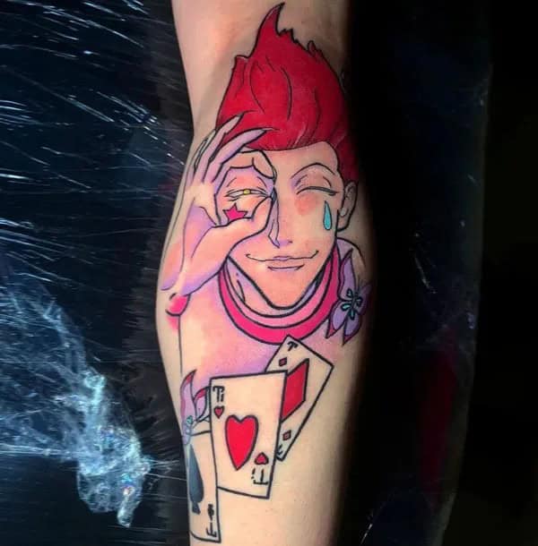 Anime Foot Tattoo