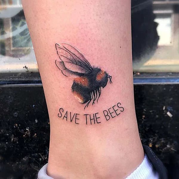 Bumble Bee Tattoo