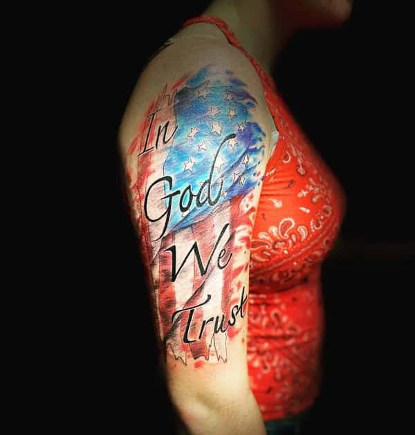 More “In God, We Trust” Tattoos To Dismiss Feelings Of Despair