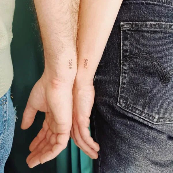 Couple Small Tattoo